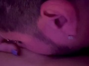 Getting my Pussy ate by sexy rican step brother