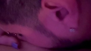 Getting my Pussy ate by sexy rican step brother