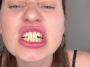 giantess likes to swallow those gummy bears - Screenshot 7 of 16 - Vore