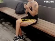 SOLO FEMALE CELEB WALKING THE CITY COSPLAY SEXY NUDE PORNSTAR MODEL