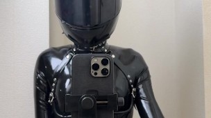 [latex] Masturbation of Cat Helmet Rubber Doll💜