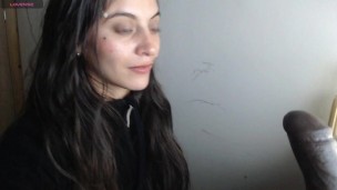 Petite Blonde Takes A Massive Black Cock