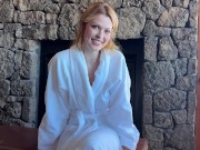 Slutty redhead bridesmaid gets locked out of hotel room before wedding 7/16