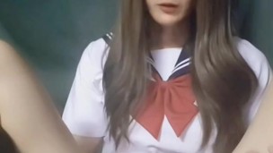 男の娘のドライオーガズム Japanese Crossdresser Dry Orgasm