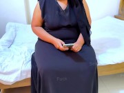 Hot Moroccan Muslim Stepmom Watching Porn On Bed Then Stepson Saw Her Hotness & Masturbat 15/16