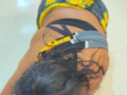 Indian Ethnicity BBW Big Boobs & Huge Ass Maid Clean Saudi Hotel Front Of Stranger Guest 15/16