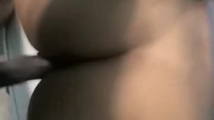 Afro Latina gets railed