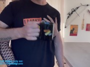 Morning face fuck in the kitchen witch a creamy coffee surprise, facing the camera 1/16