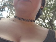 Quick hit during public walk - Screenshot 14 of 16 - Smoking Fetish