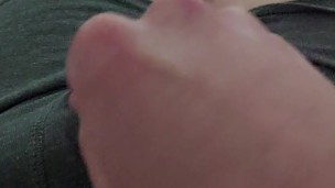 ASMR rubbing through boxers until hard