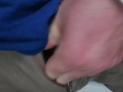 Naughty piss in the bowl