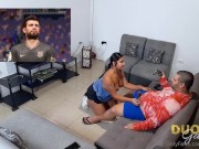 He loses his bet on FIFA and swallows all my cum 8/16