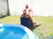 Unfaithful wife fucks her neighbor while her husband works 8/16