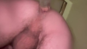 Fucking my ass in the shower