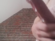 Second load of the day with my dirty cock