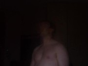 LongJohn0Hara fucking a mini lotus blossom fleshlight while watching porn 10/16