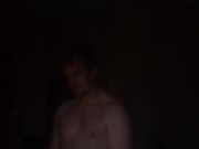 LongJohn0Hara fucking a mini lotus blossom fleshlight while watching porn 16/16