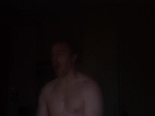 LongJohn0Hara fucking a mini lotus blossom fleshlight while watching porn