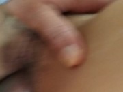 Cogida vaginal en primer plano sin condón