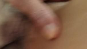 Cogida vaginal en primer plano sin condón