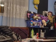 Tired ebony shows phat ass in bodysuit 2/16