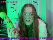 TentickleToys Frankie Review - Busty Mad Scientist Loves Monster Dildos - BustySeaWitch 14/16