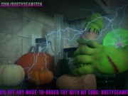 TentickleToys Frankie Review - Busty Mad Scientist Loves Monster Dildos - BustySeaWitch 7/16