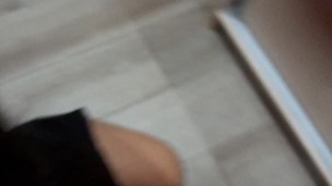 Cheating husband with big dick cums on cute neighbors face