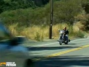 Busty woman with tattoos smokes and sucks a man with huge dick before getting pussy smashed 1/16