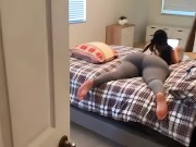 Black Friday Horny StepSis And Stepbro Skip Thanksgiving Dinner To Fuck