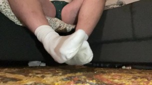 Soft, dirty sock ASMR rubbing :)