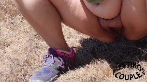 Public Pee Hiking By the Ocean