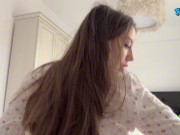 Day 9 - Stepsister Sharing Bed And Give Me Pussy But I Didn't Get My Dick Out In Time And Cum Inside 14/16