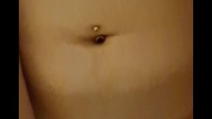 she let me fuck her wet big pussy and her big natural tits cum on pussy - homemade