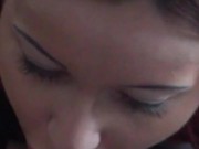 She likes to suck dick and swallow cum