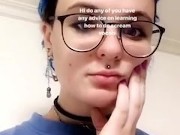 with blue hair 16/16