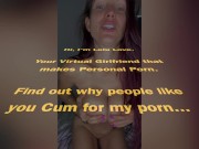 Big boobs babe flexing muscles naked in mirror, tiny bikini, big cumshot on tits, boobjob JOI dirty talk - Lelu Love 15/16