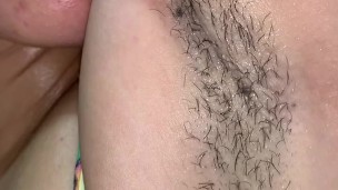 Licking my Own sweaty Armpit! Filthy Slut Odor Fetish!