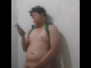 bathroom wanking playtime x wank with me x