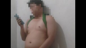 bathroom wanking playtime x wank with me x