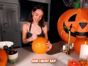 TOPLESS PUMPKIN CARVING
