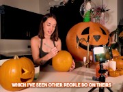 TOPLESS PUMPKIN CARVING - Screenshot 3 of 16 - Petite