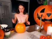 TOPLESS PUMPKIN CARVING - Screenshot 8 of 16 - Petite