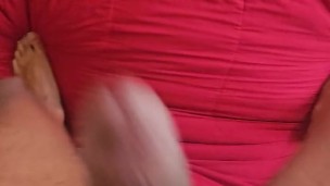 Im not jumping on the bed, but my cock is!