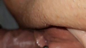 Kitty Gets Her Creamy Pussy Double Stuffed And Creampied