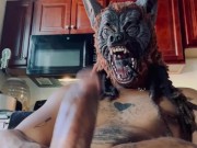 WEREWOLF GROWLING WHILE MASTURBATING!! - Screenshot 7 of 16 - HD