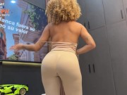 ❌🛑BIG ASS DANCE TEACHER ❌🛑 gets excited and teaches me her best lesson💦💦 2/16