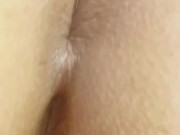 Playing with my pussy and ass and moaning on the bed 10/16