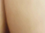 Playing with my pussy and ass and moaning on the bed 11/16