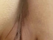 Playing with my pussy and ass and moaning on the bed 16/16